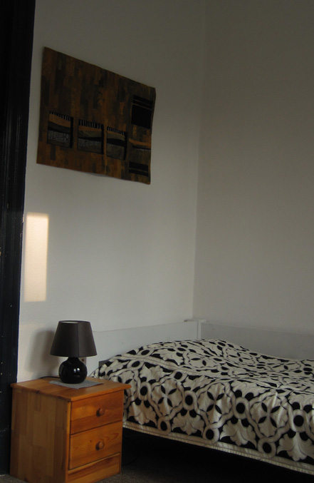 die andere Seite vom Bett